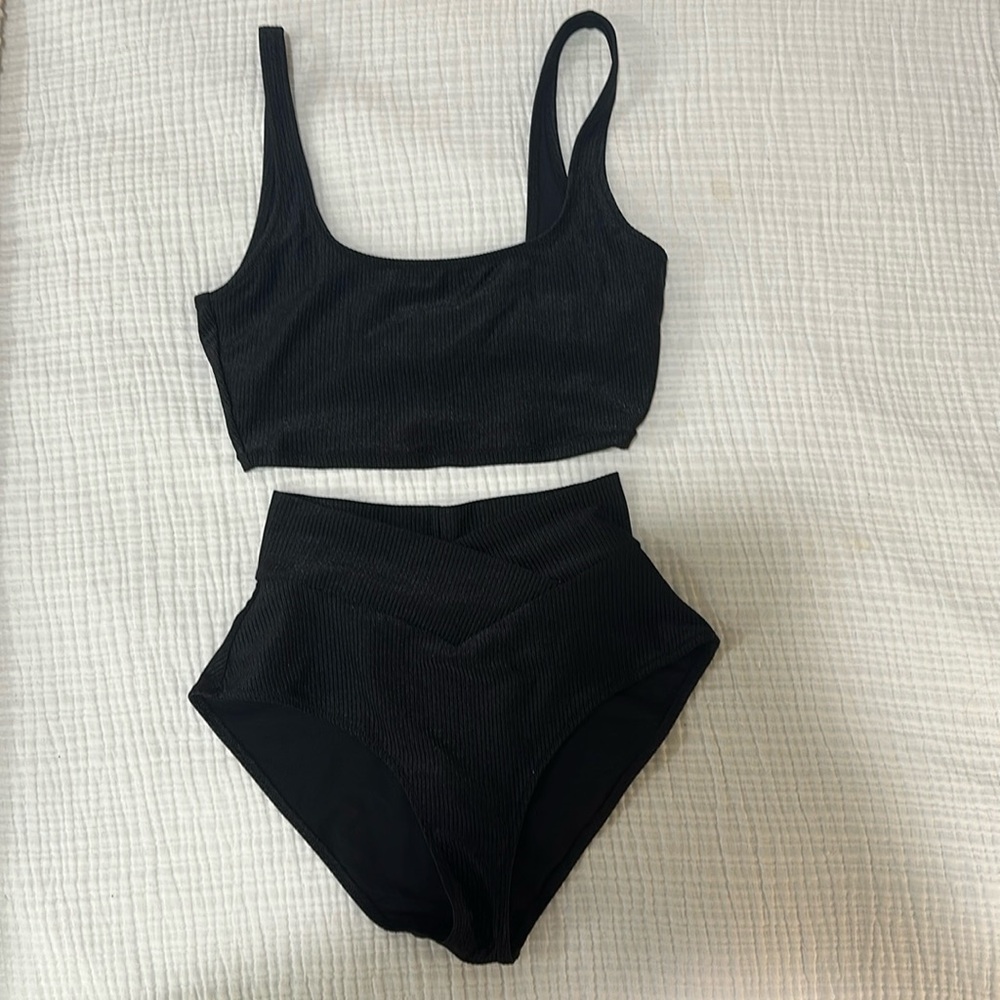 Aerie High Waisted Swim Suit